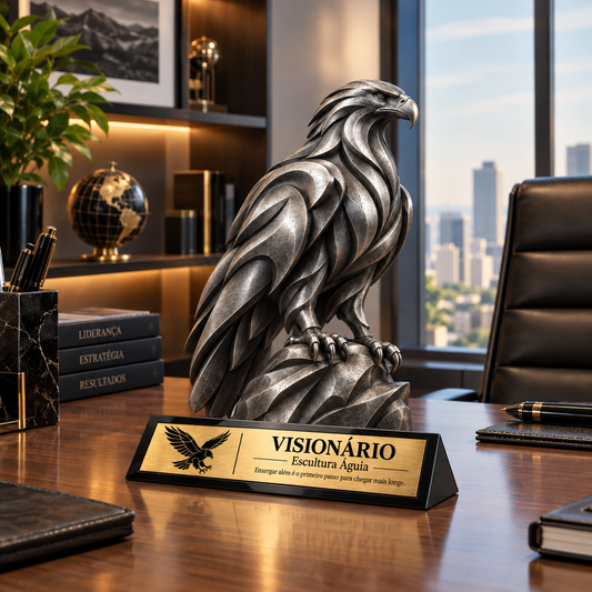 VISIONÁRIO — Escultura Águia