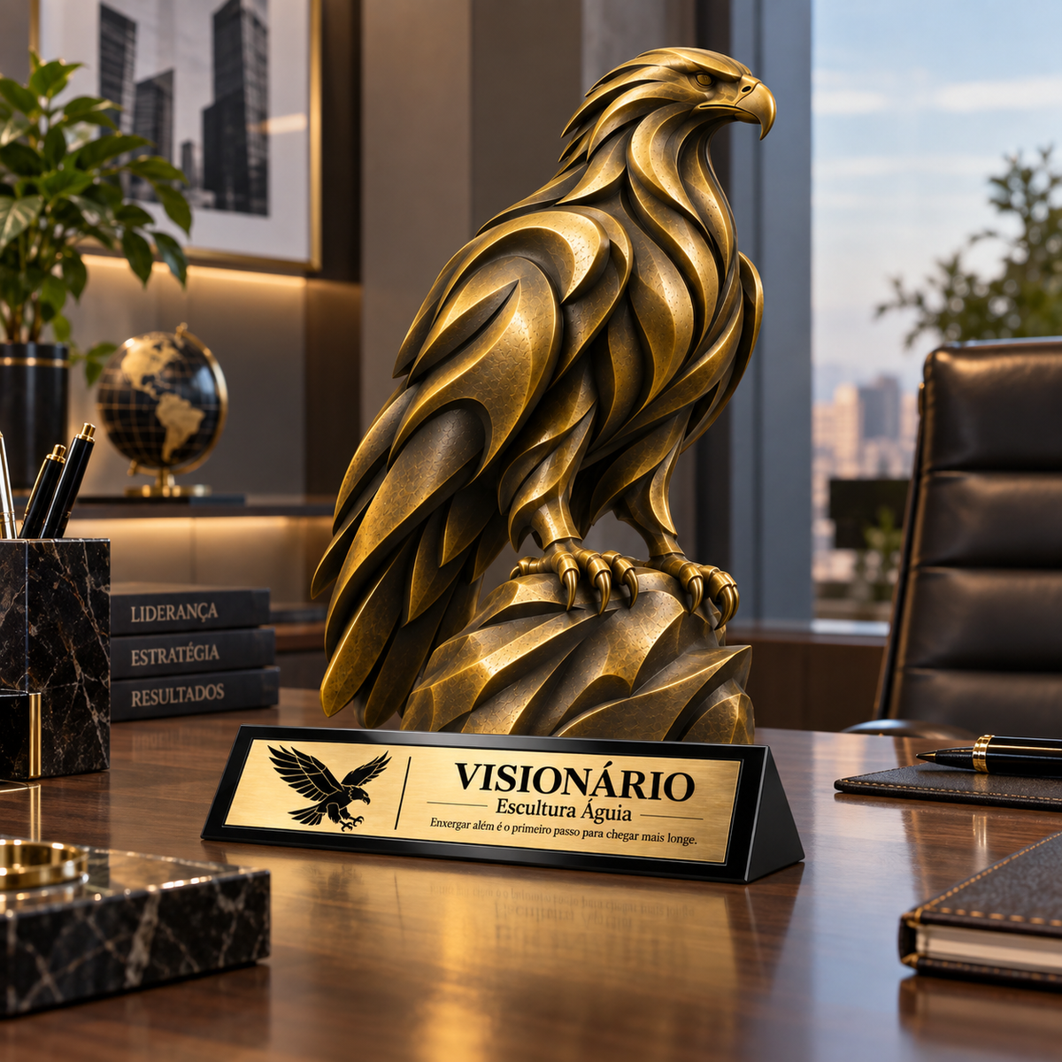 VISIONÁRIO — Escultura Águia