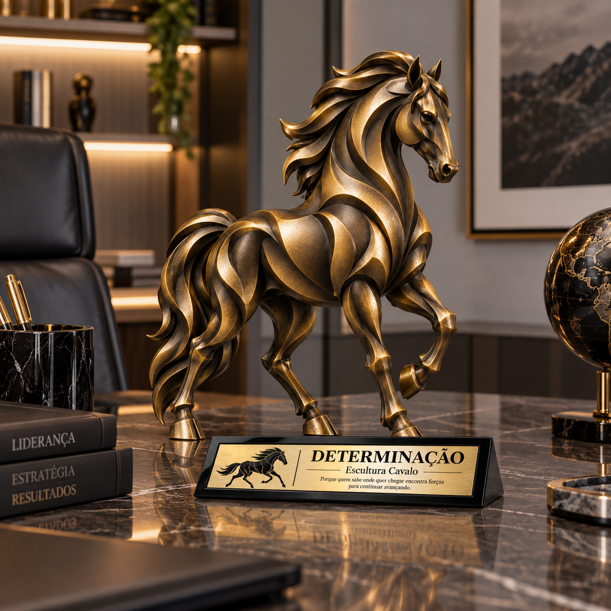 DETERMINAÇÃO — Escultura Cavalo