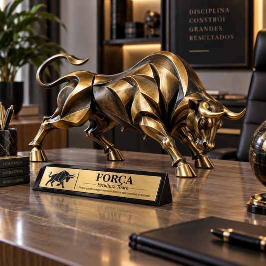 FORÇA — Escultura Touro